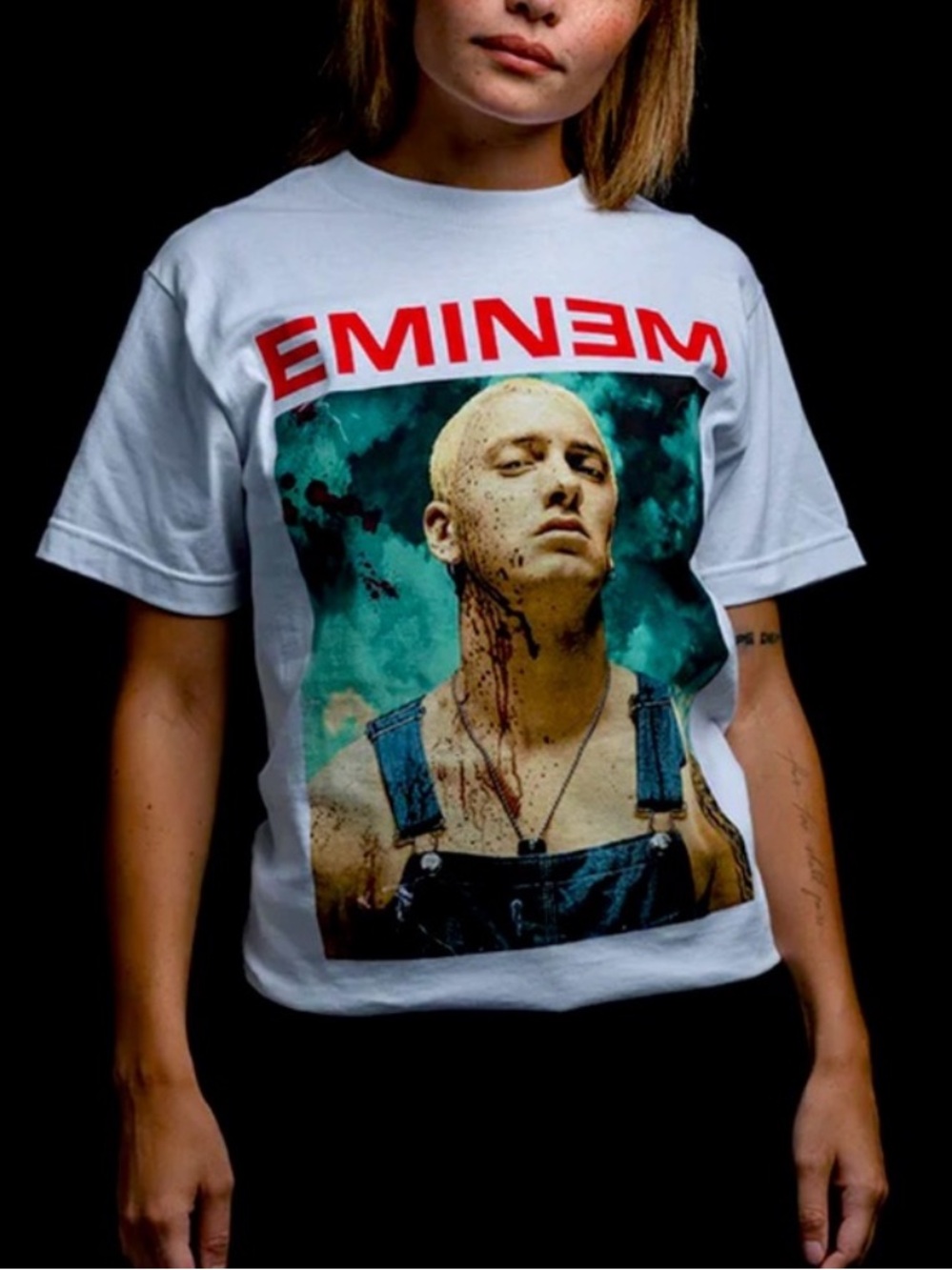 Eminem • Bloody Chainsaw 100% Cotton Tee